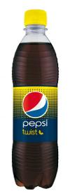 Pepsi Twist, Cola-flavored Carbonated Drink with Lemon, 0.5 L