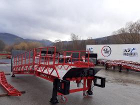 Loading Ramp with with hydraulic tilting bridge - AZ RAMP - STAR-RL- 10T.10 ton
