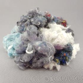 Recycled textile fibres