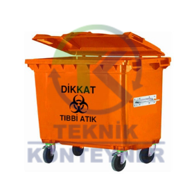 1100 LT Medical Waste Garbage Container