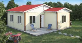 Low Cost Modular Home -49 m²