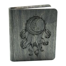 Wooden notebook Dream Catcher