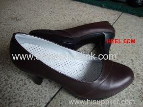 Women leather shoes