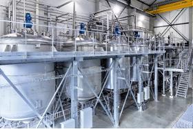 Molecular distillation industrial unit