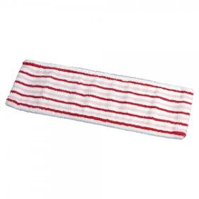 Vermop 'Sprint Brush' mop, red/white (40 x 14.5 cm)
