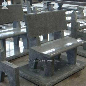 Grey Granite Grave Bench Monuments