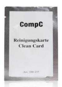 Uncoded Cleaning Card