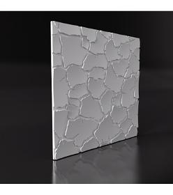 Model "Dried Land" 3D Wall Panel