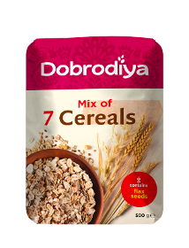 Mix of 7 cereals (TM Dobrodiya) carton bags