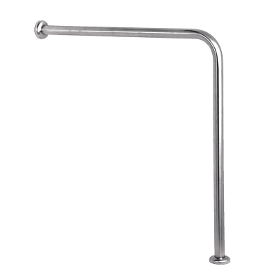 Disabled Series Wall To Floor Grab Bar With Sliding Outtrigger