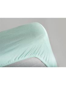 Custom made fitted sheet plain color