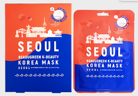 Beauugreen Korea sheet mask Seoul