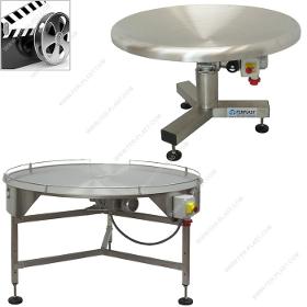 TURNTABLES IN STAINLESS STEEL