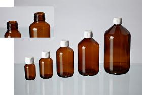 Packaging bottles with PP 28 thread