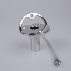 Safety stainless steel female deck fitting