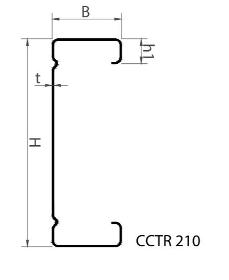 C Sections / Profiles - CCTR 210