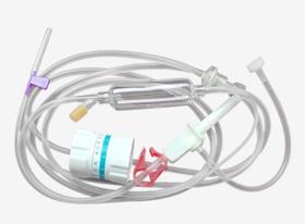 DISPOSABLE FLOW RATE-SETTING AND ADJUSTABLE INFUSION SETS