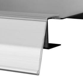 "HE" Shelf Edge Strip 39 mm | transparent