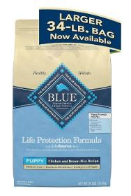 Blue Buffalo 803997 Natural Puppy Dry Dog Food, Chicken 
