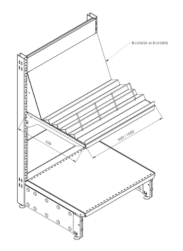 Modular shop rack systems & instore interior shelving design