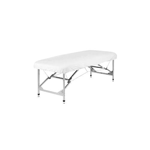 Saniluxe adjustable stretcher sheet - white 60x180x8