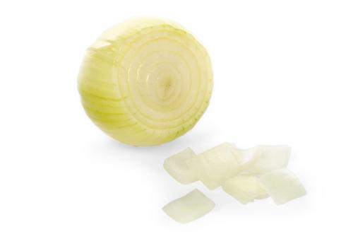 Onions, diced 20x20 mm.