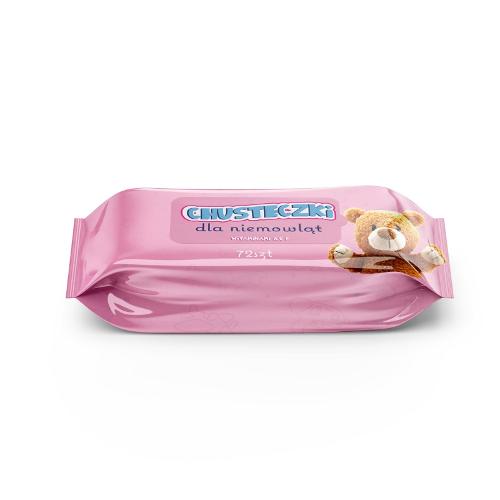 Packaging for moisturising wipes
