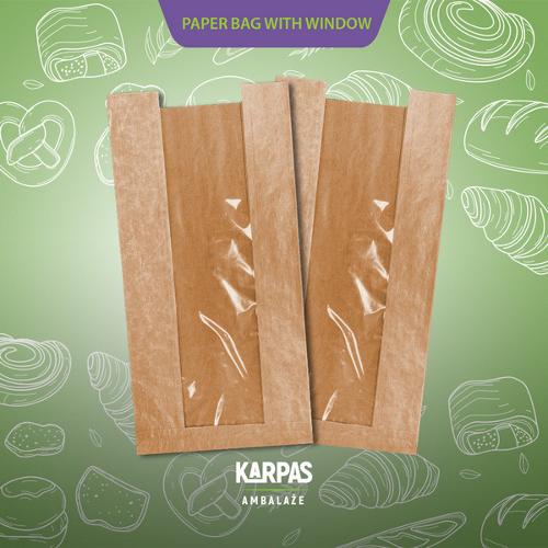 PAPER BAG WITH WINDOW