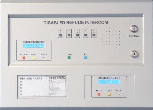 Compact Combined Disabled Refuge EVCS and Alarms