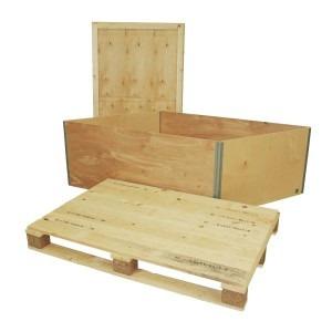 GRANBY BOX GB2B with 4-way pallet closed