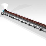 Reversible tubular feeder / trough conveyor 