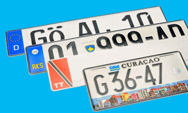 Aluminum License Plates