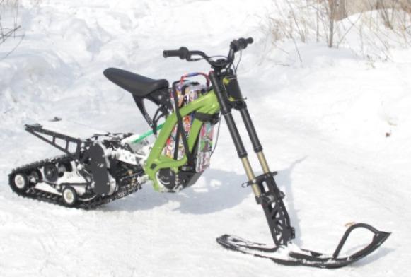Surron snowbike kit