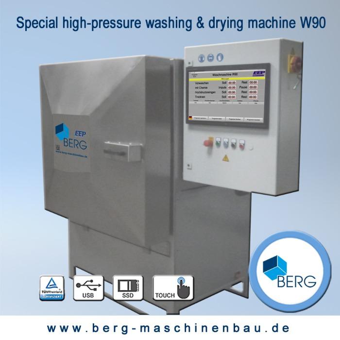 W90 special high-pressure washing & drying machine