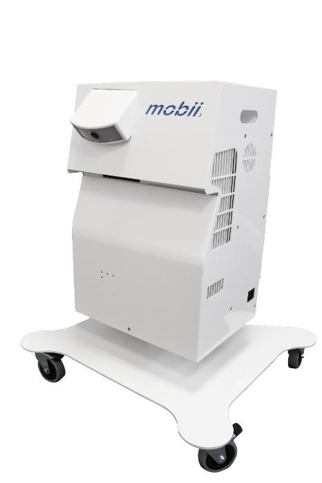 Mobii portable interactive table projector