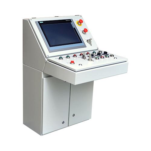 Control panels for stationary machines and devices