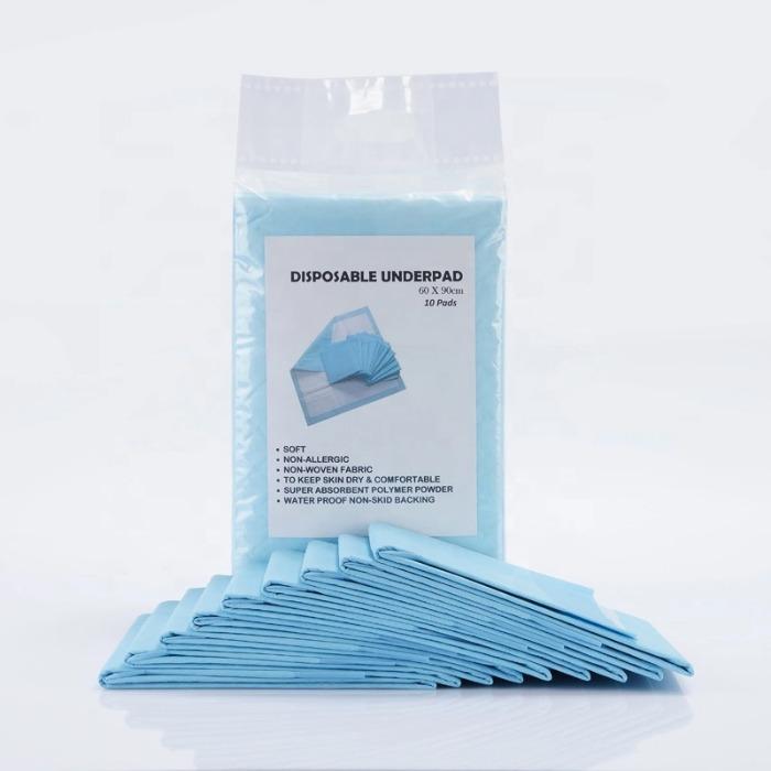 disposable underpad medical bed pads free sample