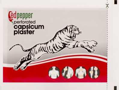 Red Pepper Capsicum Plaster