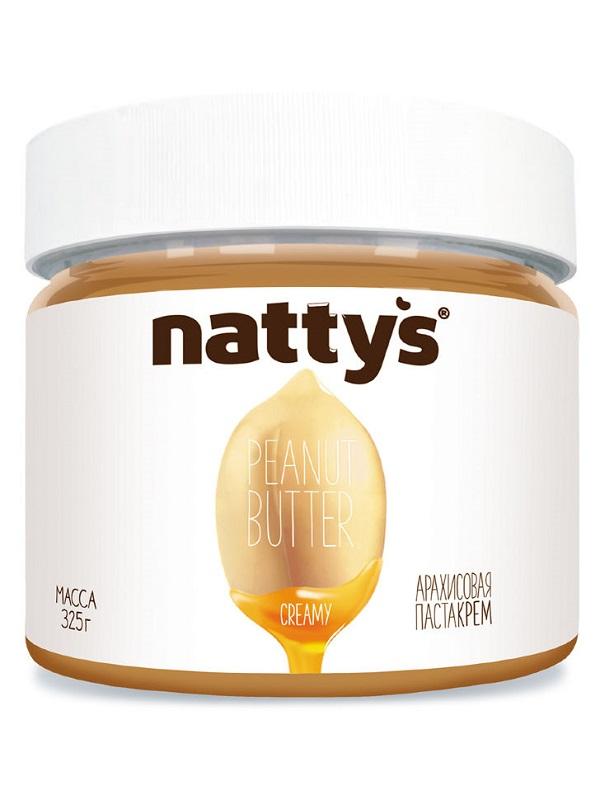 Peanut butter-cream Nattys CREAMY, 325 г