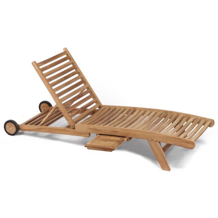 wooden deckchair teak