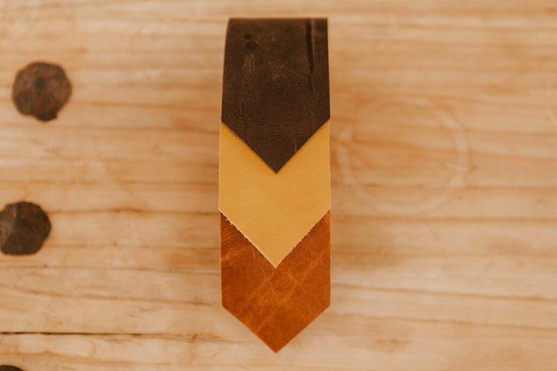 Full Length Leather Neck Ties