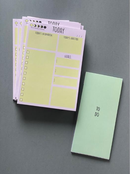 Custom printed notepads
