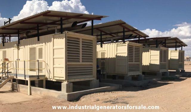 12000 KVA Perkins Containerized Diesel Generator Power Plant