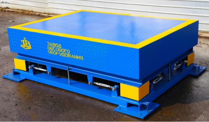 Platform electronic shockproof scales VP-P-P 1000 kg (1 ton)