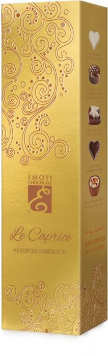 EMOTI Assorted Chocolates, GOLD 65g. SKU: 015286
