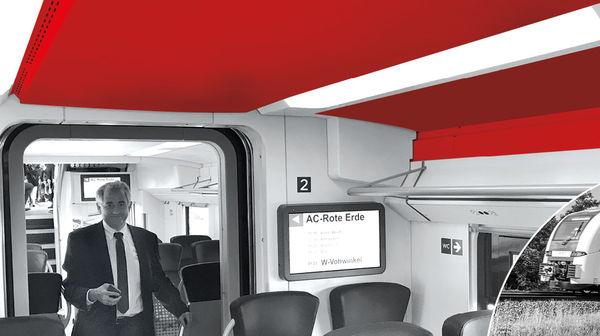 Interior Deck System For Train