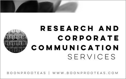 Research and Corporate Communication