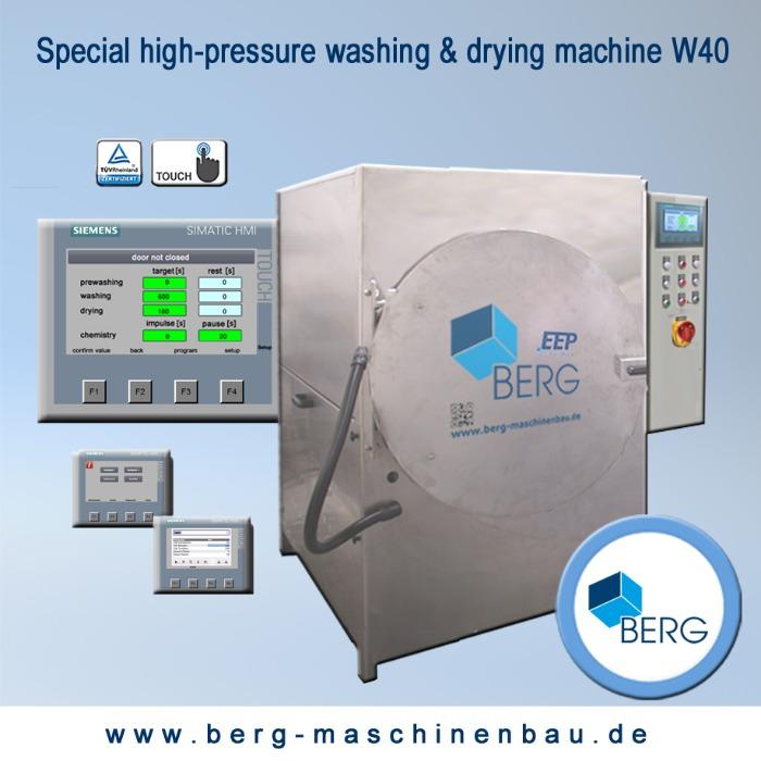 W40 special high-pressure washing & drying machine