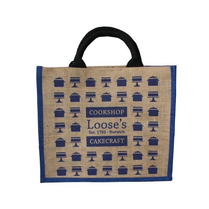 Trendy Jute Shopping Bags with Rope Handle