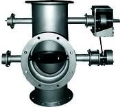 Turning valves for process gas